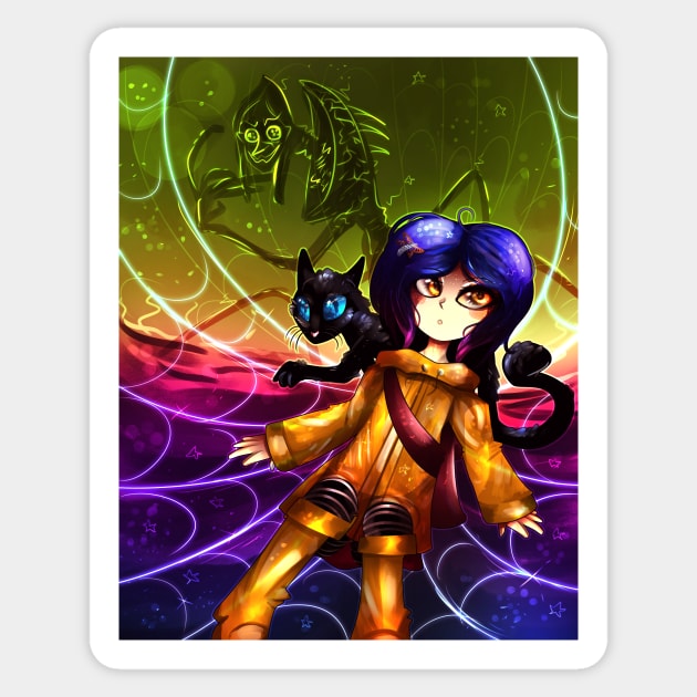 Coraline Sticker by rocioam7